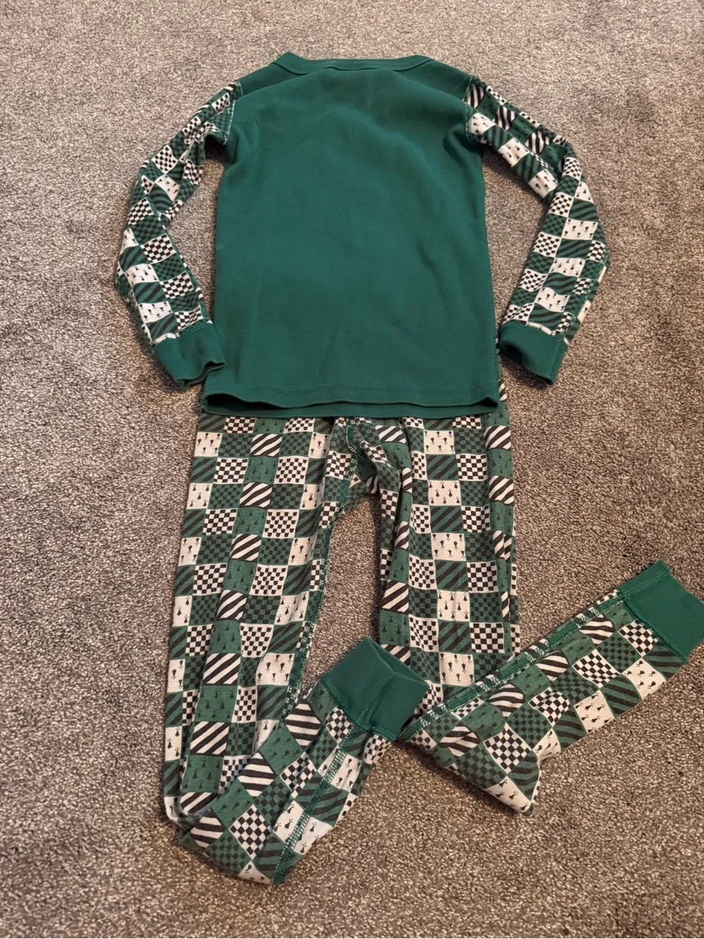Hanna Andersson Harry Potter Slytherin Green Pajama Set Sz 120cm